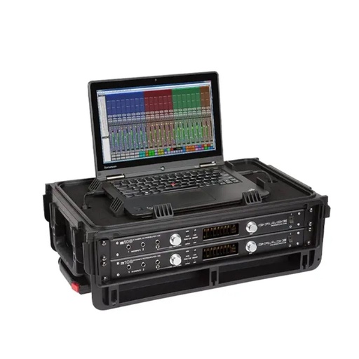 [1SKB-ISF2U] Case para estudio combinado para computadora portátil  de 2 RU
