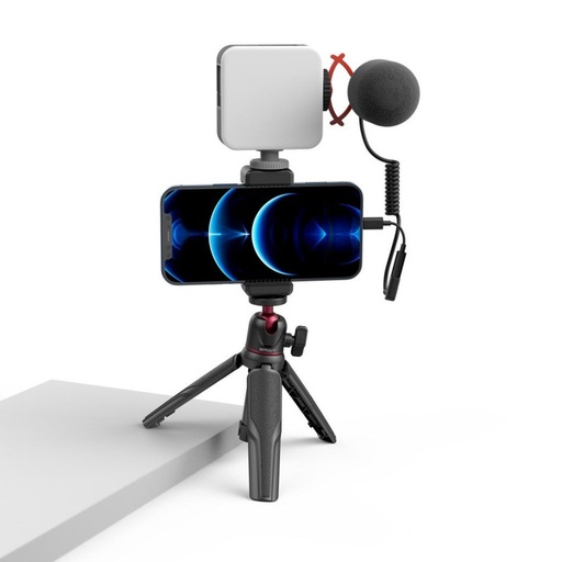[3510] Soporte para celular en Kit de montaje para Vloger Smallrig simorr Vigor VK-50  (Black)