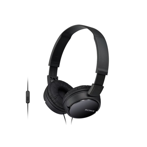 [MDRZX110AP/B] Audífono Sony MDR-ZX110AP Auriculares supraaurales con micrófono (negro)