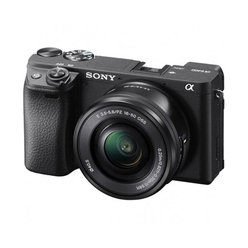 [ILCE-6400L/B] Cámara sin espejo Sony a6400 con lente de 16-50 mm