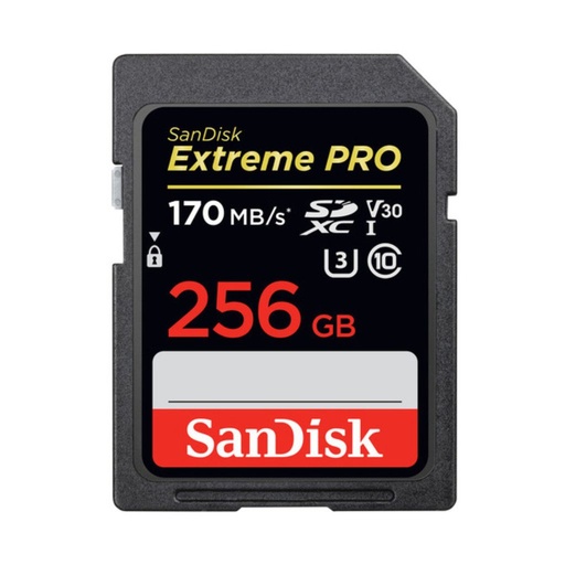 [SDSDXXY-256G-ANCIN] Memoria SD SanDisk 256GB Extreme PRO UHS-I SDXC