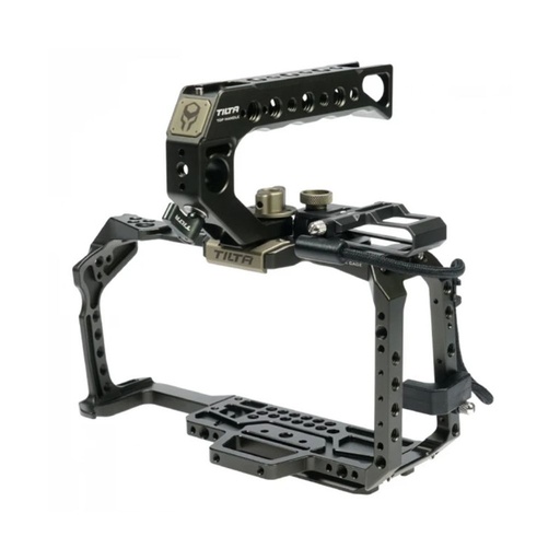 [TA-T01-B-G] Rig Tilta Camera Cage para Blackmagic Design Pocket Cinema Camera 4K/6K (kit básico, Tilta Gray)