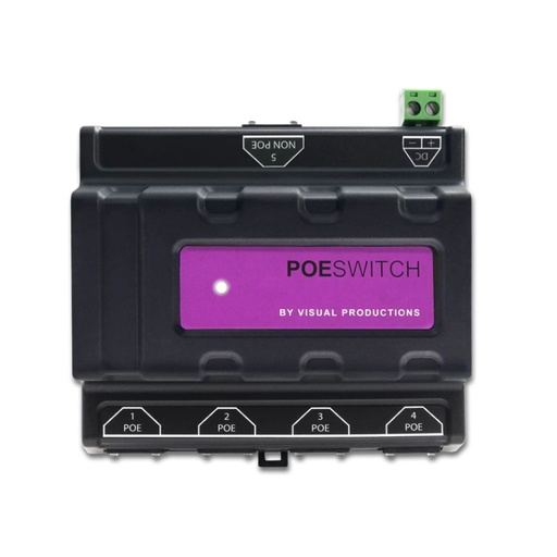 [PoeSwitch] Conmutador de red PoE de 4 puertos con enlace ascendente de 1 Gbps