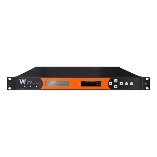 [UMH160R-IP] Receptor decodificador para aplicaciones broadcast  IRD WELLAV SD / HD / MPEG2 / MPEG4 / MUX / IP / ASI